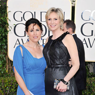 Lara Embry, Jane Lynch in 68th Annual Golden Globe Awards - Arrivals