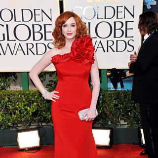 Christina Hendricks in 68th Annual Golden Globe Awards - Arrivals