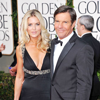 Kimberly Buffington, Dennis Quaid in 68th Annual Golden Globe Awards - Arrivals