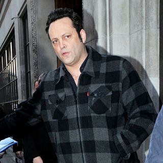Vince Vaughn in Celebrities Outside The BBC Radio One Studios
