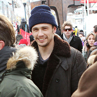 James Franco in Celebrities Attending The 2011 Sundance Film Festival - Day 3