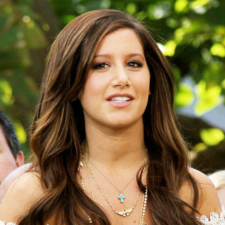 Ashley Tisdale in Ashley Tisdale Prepares for An Interview on Extra TV