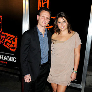 Tony Goldwyn, Anna Goldwyn in The Los Angeles Premiere of 'The Mechanic' - Arrivals
