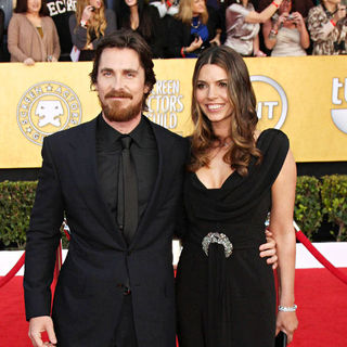 Christian Bale, Sibi Blazic in The 17th Annual Screen Actors Guild Awards (SAG Awards 2011) - Arrivals