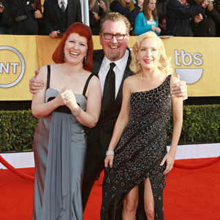 Kate Flannery, Angela Kinsey in The 17th Annual Screen Actors Guild Awards (SAG Awards 2011) - Arrivals