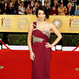 Kim Kardashian in The 17th Annual Screen Actors Guild Awards (SAG Awards 2011) - Arrivals