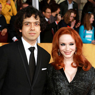 Geoffrey Arend, Christina Hendricks in The 17th Annual Screen Actors Guild Awards (SAG Awards 2011) - Arrivals