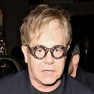 Elton John in A Private Dinner for The Elton John Aids Foundation - Arrivals