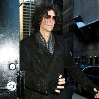 Howard Stern in Howard Stern at The Ed Sullivan Theater for 'The Late Show with David Letterman'