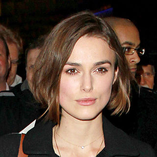 Keira Knightley in Keira Knightley Leaving The Comedy Theatre