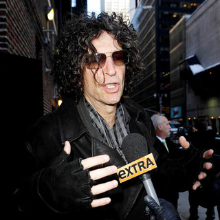 Howard Stern in Howard Stern at The Ed Sullivan Theater for 'The Late Show with David Letterman'