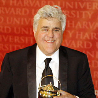 Jay Leno in Jay Leno Attends The Awards Ceremony Honour as Harvard University's Hasty Pudding Theatricals Man