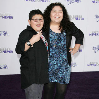 Rico Rodriguez, Raini Rodriguez in Los Angeles Premiere of "Justin Bieber: Never Say Never"