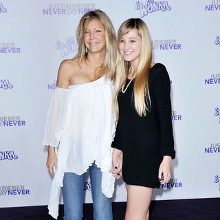 Heather Locklear, Ava Sambora in Los Angeles Premiere of "Justin Bieber: Never Say Never"