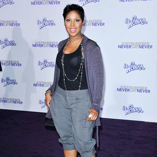Toni Braxton in Los Angeles Premiere of "Justin Bieber: Never Say Never"