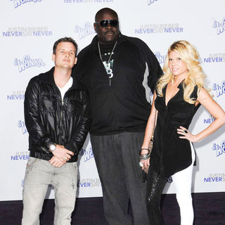 Rob Dyrdek, Christopher Boykin in Los Angeles Premiere of "Justin Bieber: Never Say Never"