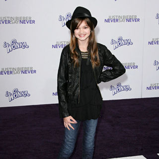 Ciara Bravo in Los Angeles Premiere of "Justin Bieber: Never Say Never"