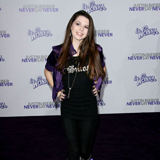 Saige Ryan Campbell in Los Angeles Premiere of "Justin Bieber: Never Say Never"
