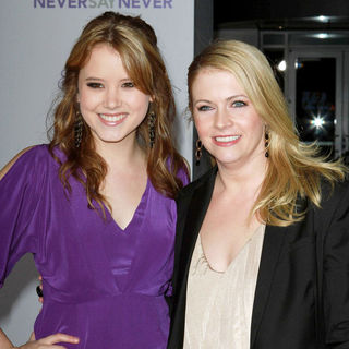 Taylor Spreitler, Melissa Joan Hart in Los Angeles Premiere of "Justin Bieber: Never Say Never"