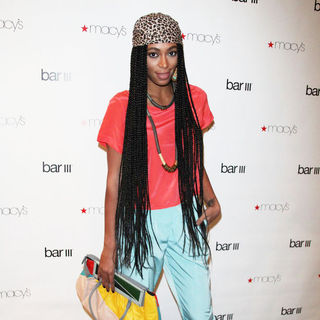 Solange Knowles in The Macys Bar III Brand and Pop Up Store Launch
