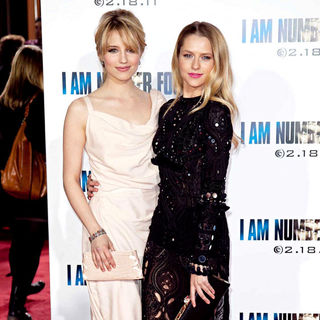 Dianna Agron, Teresa Palmer in Los Angeles Premiere of 'I Am Number Four'