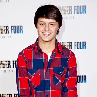 Nolan Sotillo in Los Angeles Premiere of 'I Am Number Four'