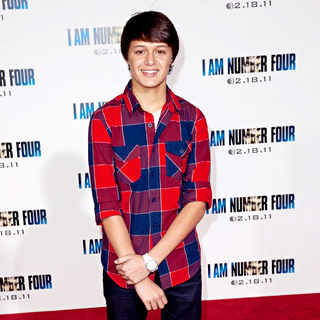 Nolan Sotillo in Los Angeles Premiere of 'I Am Number Four'