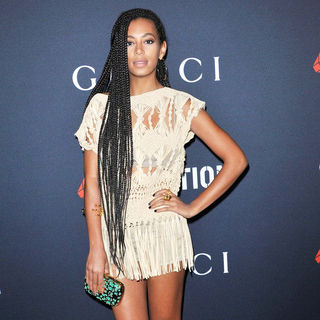 Solange Knowles in Gucci & RocNation Pre-GRAMMY Brunch - Arrivals