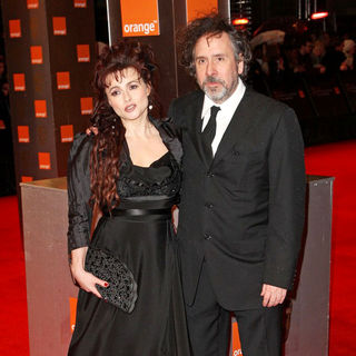Helena Bonham Carter, Tim Burton in 2011 Orange British Academy Film Awards (BAFTAs) - Arrivals
