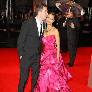 Ol Parker, Thandie Newton in 2011 Orange British Academy Film Awards (BAFTAs) - Arrivals