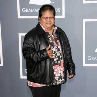 Led Kaapana in The 53rd Annual GRAMMY Awards - Red Carpet Arrivals