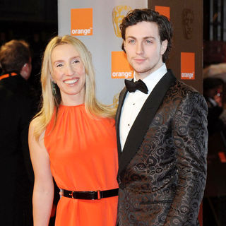Sam Taylor-Wood, Aaron Johnson in 2011 Orange British Academy Film Awards (BAFTAs) - Arrivals
