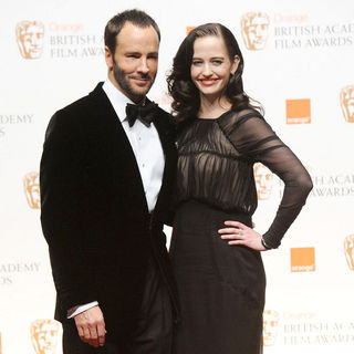 Tom Ford, Eva Green in 2011 Orange British Academy Film Awards (BAFTAs) - Press Room