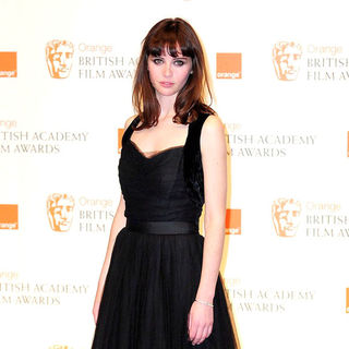 Felicity Jones in 2011 Orange British Academy Film Awards (BAFTAs) - Press Room