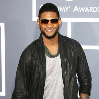 Usher in The 53rd Annual GRAMMY Awards - Red Carpet Arrivals