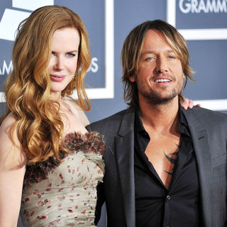Nicole Kidman, Keith Urban in The 53rd Annual GRAMMY Awards - Red Carpet Arrivals