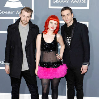 Paramore in The 53rd Annual GRAMMY Awards - Red Carpet Arrivals