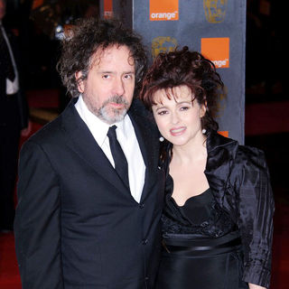 Tim Burton, Helena Bonham Carter in 2011 Orange British Academy Film Awards (BAFTAs) - Arrivals