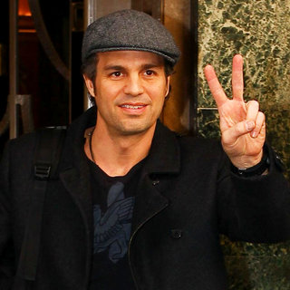 Mark Ruffalo in Celebrities Outside Claridges Hotel