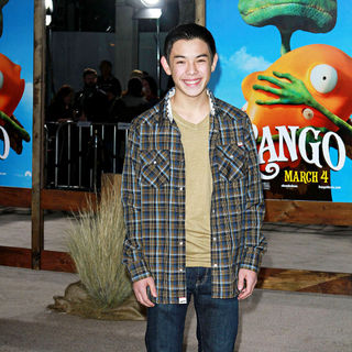 Ryan Potter in Los Angeles Premiere of "Rango"