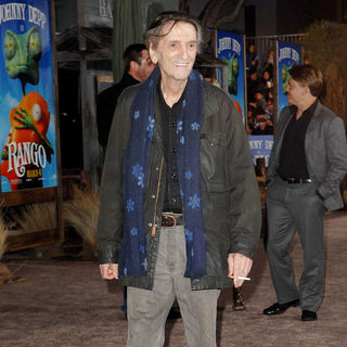 Harry Dean Stanton in Los Angeles Premiere of "Rango"