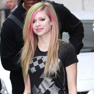 Avril Lavigne Outside The ITV Studios - wenn3209496
