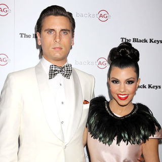 Scott Disick, Kourtney Kardashian in AG Adriano Goldschmied Launch of 'backstAGe'