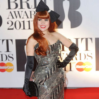 Paloma Faith in The BRIT Awards 2011 - Arrivals - wenn3210354