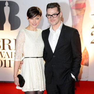 Emma Griffiths, Matt Willis in The BRIT Awards 2011 - Arrivals