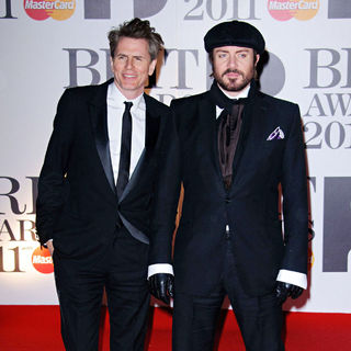 John Taylor, Simon Le Bon in The BRIT Awards 2011 - Arrivals