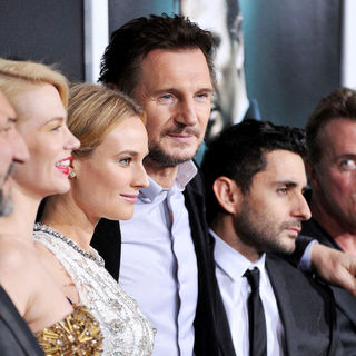 January Jones, Diane Kruger, Liam Neeson, Jaume Collet-Serra in The Los Angeles Premiere of 'Unknown' - Arrivals