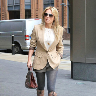 Geri Halliwell in Geri Halliwell Is Forced to Walk to A Restaurant in Central London