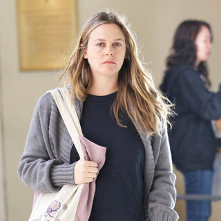 Alicia Silverstone in Alicia Silverstone Shopping at The Grove in West Hollywood