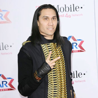 Taboo, Black Eyed Peas in T-Mobile Magenta Carpet at The 2011 NBA All-Star Game